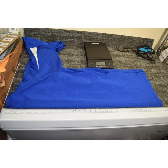 Macalester College Scots Shirt Mens S NCAA UA TEAM ISSUED Baseball Jersey Blue - Picture 15 of 16